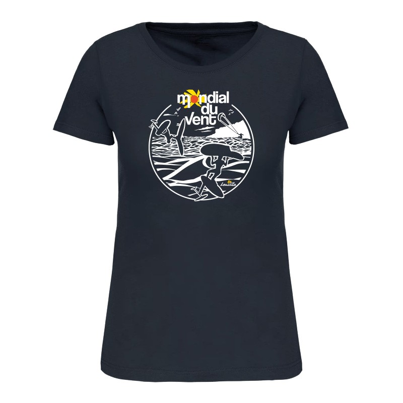 Teeshirt officiel Mondial du Vent - coupe femme
