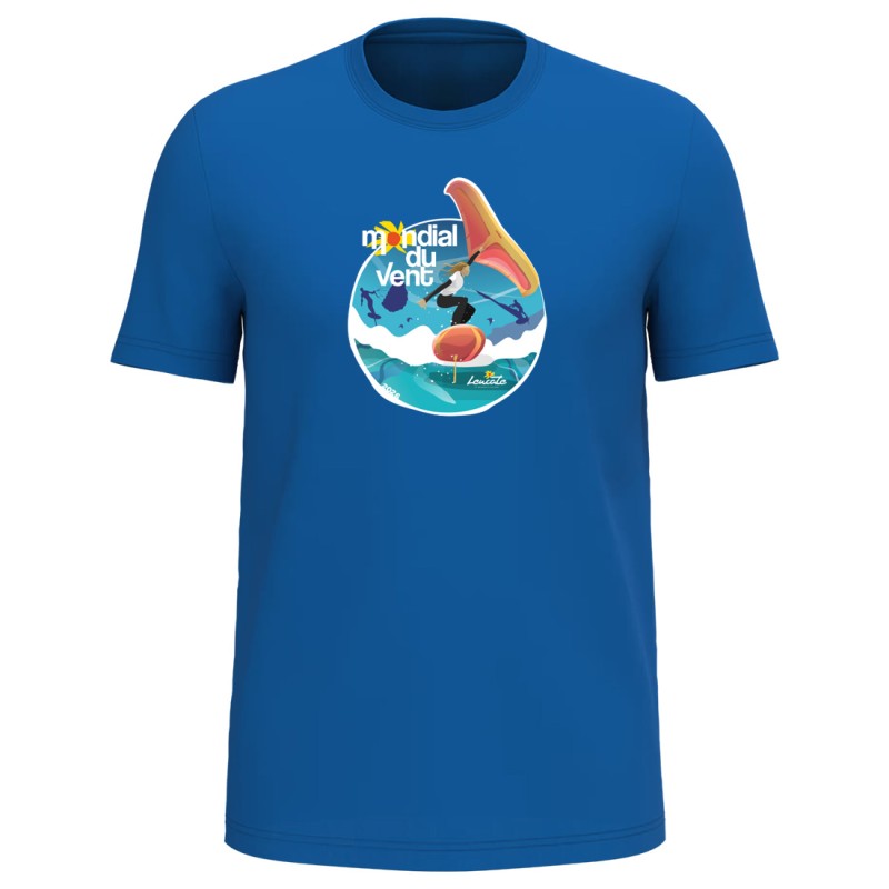 Teeshirt officiel Mondial du Vent 2026 - coupe homme