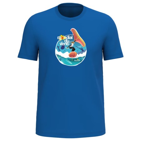 Teeshirt officiel Mondial du Vent 2026 - coupe homme